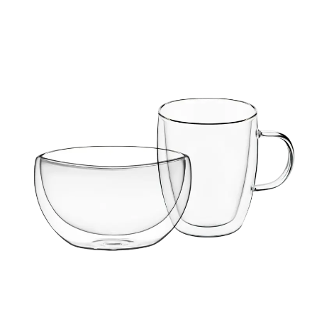 Glass cups Ardesto 270 ml 2 pcs, AR2650BG