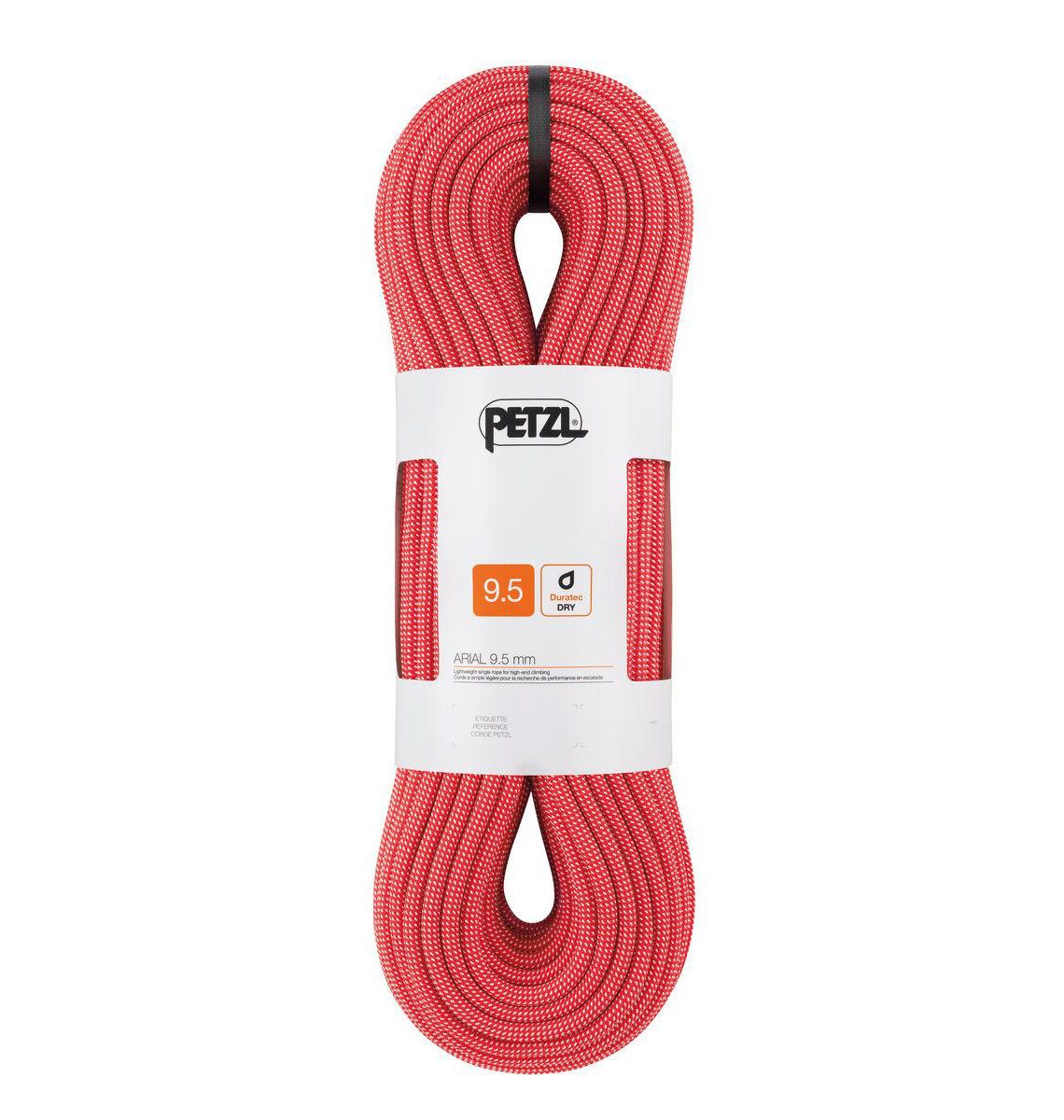 Coardă Petzl Arial 9.5mm x 60m red
