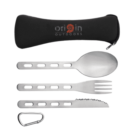 Set tacâmuri Origin Outdoors Cutleryset Biwak Backcountry Set tacâmuri Origin Outdoors Cutleryset Biwak Backcountry
