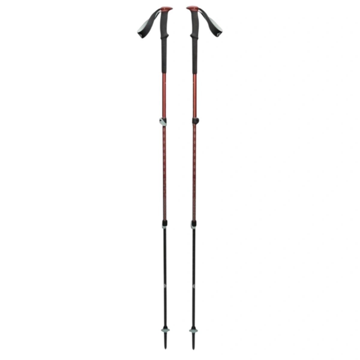 Bețe trekking Black Diamond Trail Trekking iron red