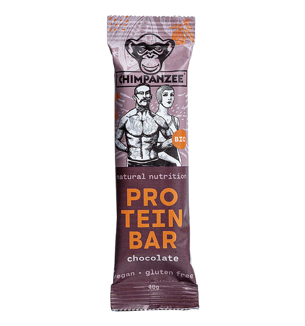Baton proteic Chimpanzee Protein Bar Chocolate