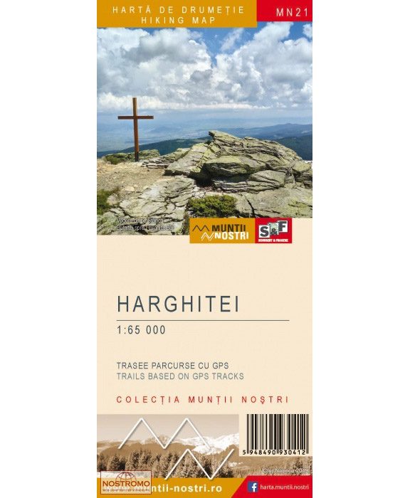 Туристическая карта «Muntii Harghitei»
