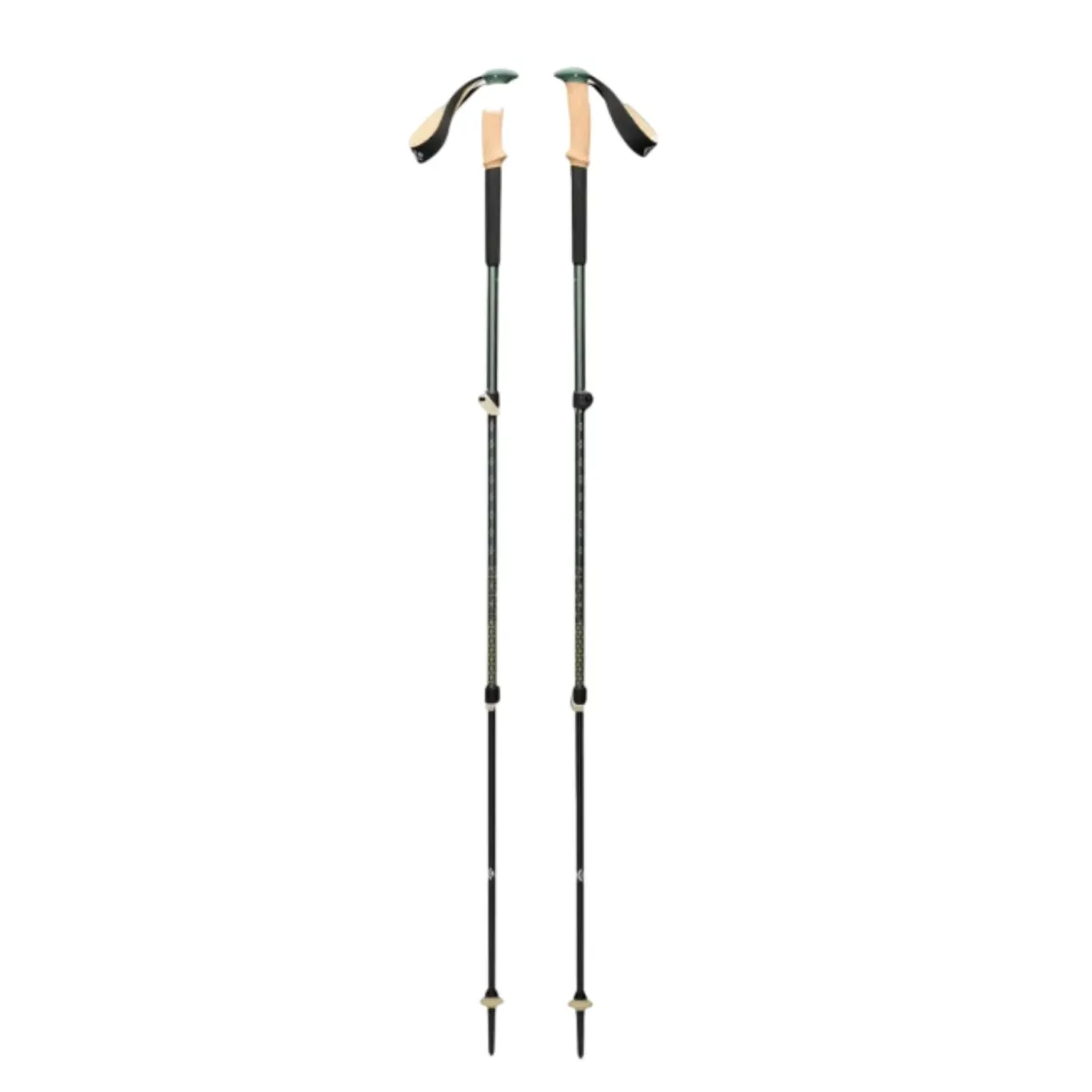 Треккинговые палки Black Diamond Trail Cork Laurel Green
