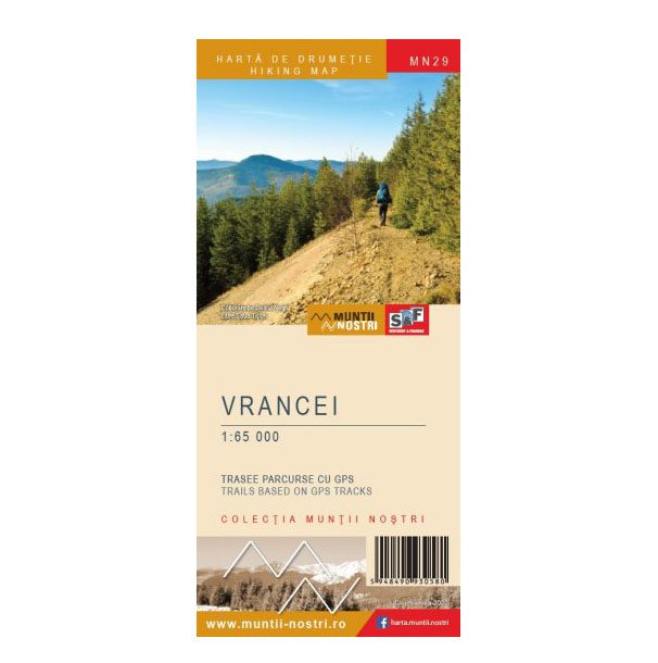 Туристическая карта «Muntii Vrancei»