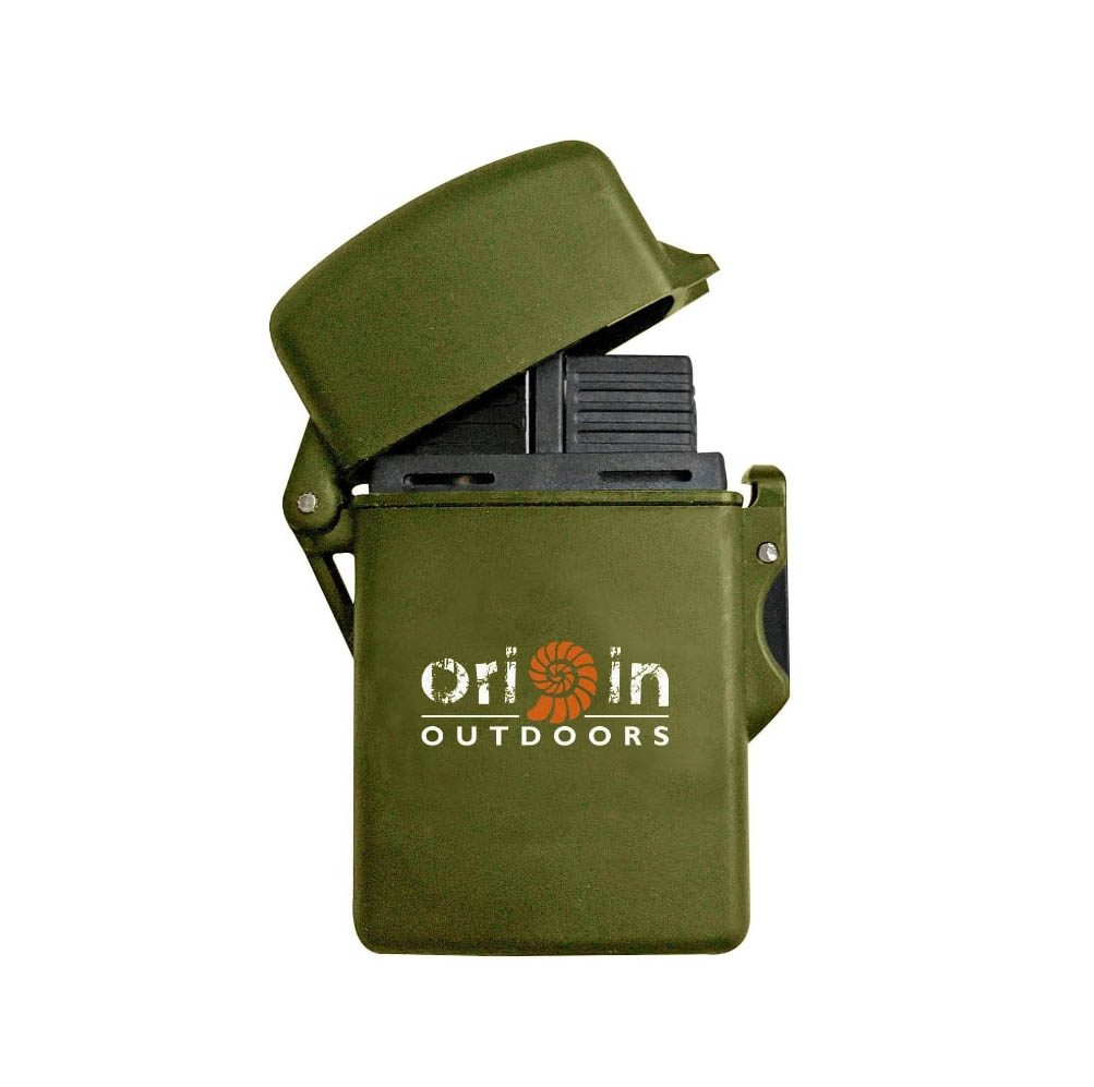 Brichetă Origin Outdoors Storm Lighter Waterproof olive Brichetă Origin Outdoors Storm Lighter Waterproof olive