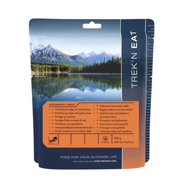 Овсяная каша для с кусочками яблок Trek’n Eat