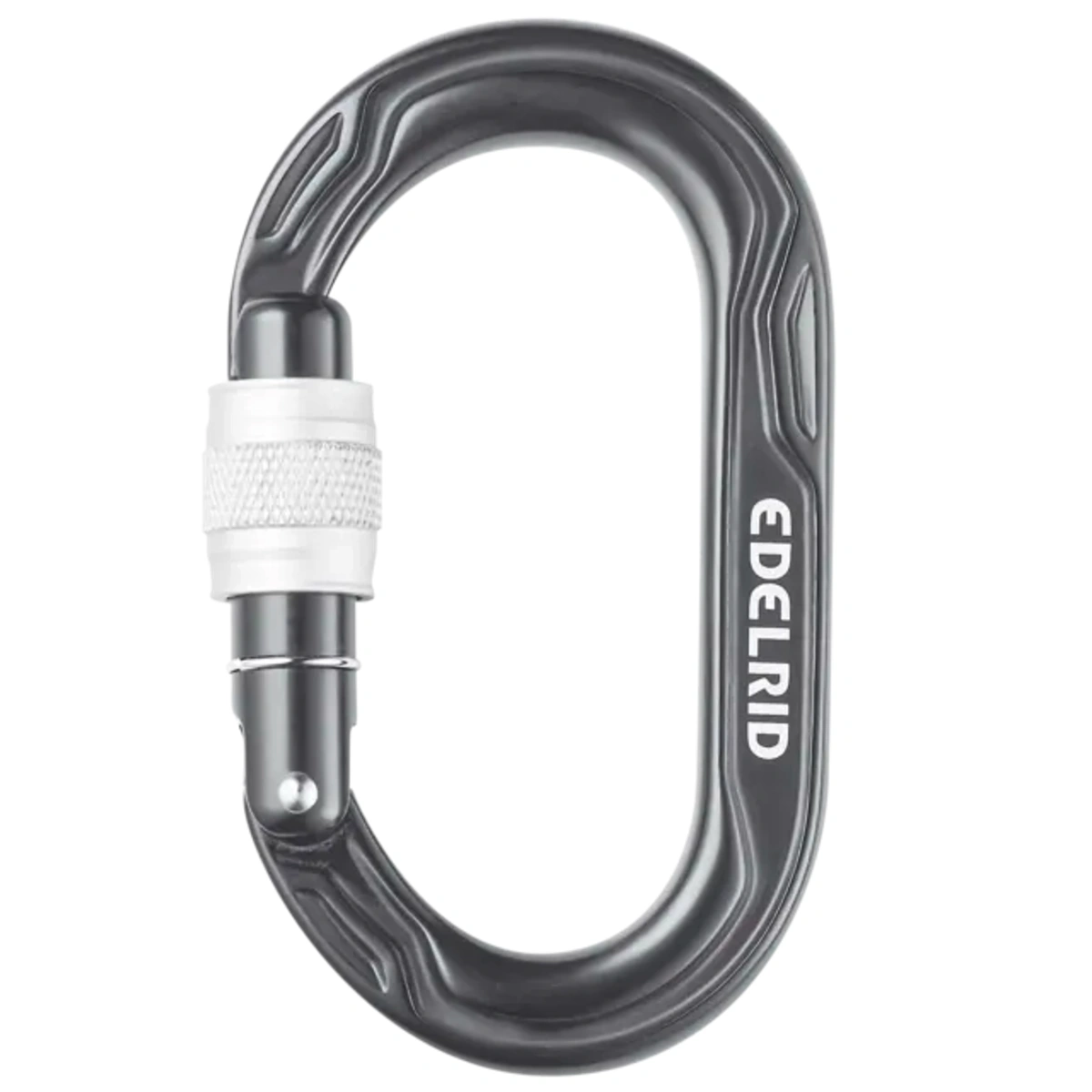 Карабин Edelrid Kiwi Screw anthracite Карабин Edelrid Kiwi Screw anthracite