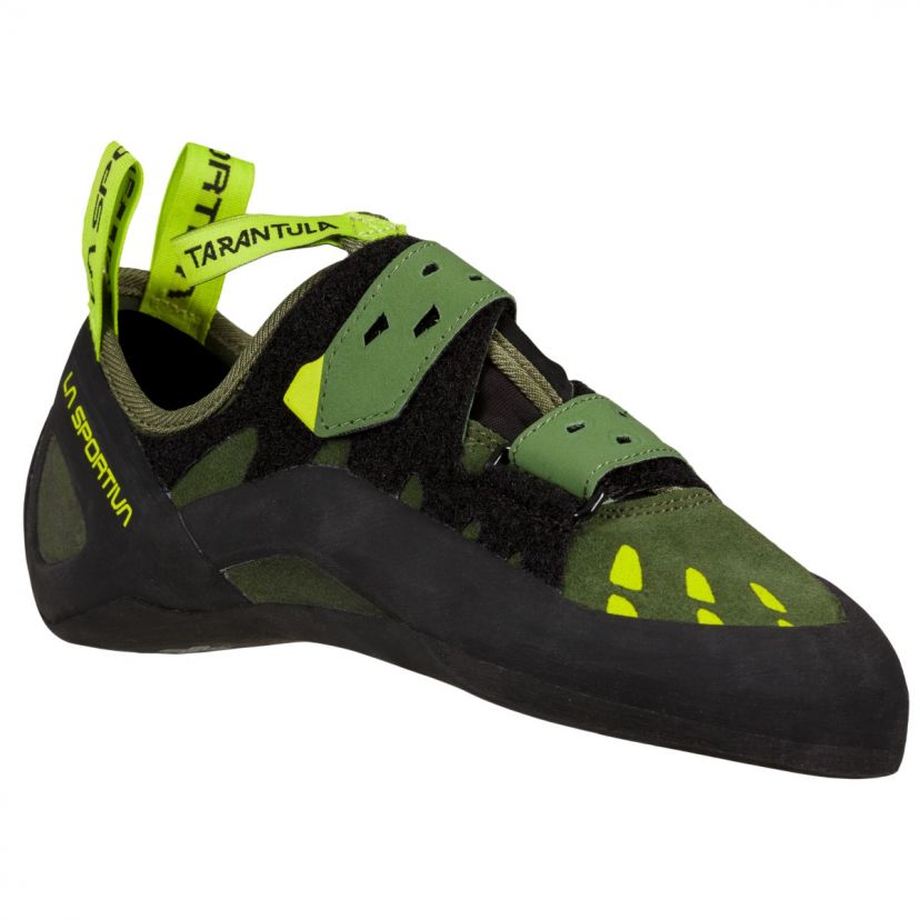 Espadrile escaladă La Sportiva Tarantula olive/neon (Mărime încălțăminte: 45)
