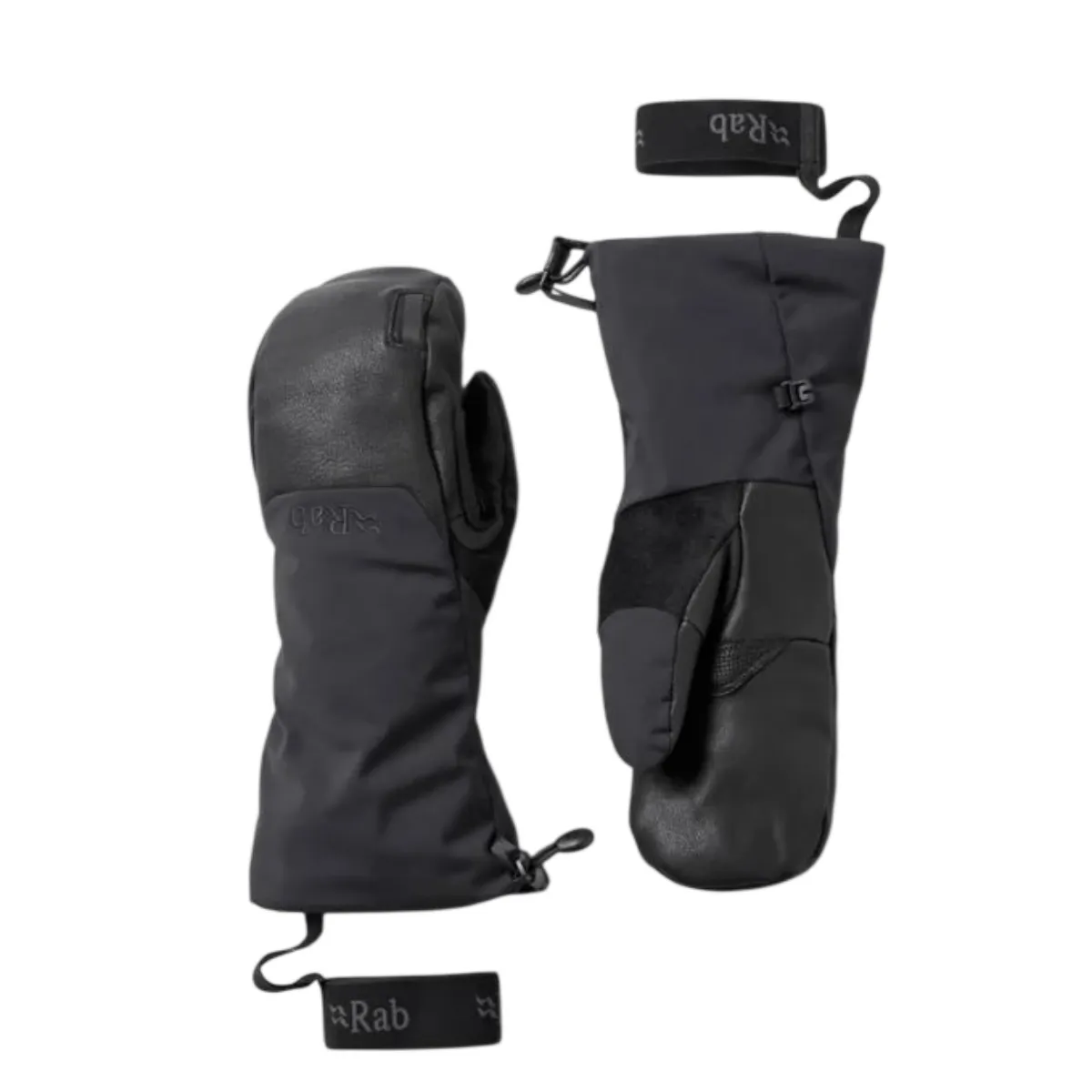 Варежки Rab Guide GTX Mitts (Mărime mănuși: M; Culoare: black)
