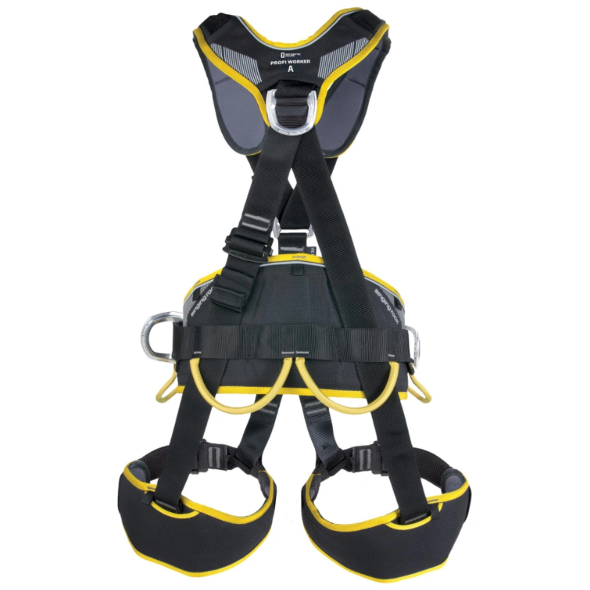 Страховочная система Singing Rock Profi Worker 3D standard (Цвет: yellow; Размер: XL)