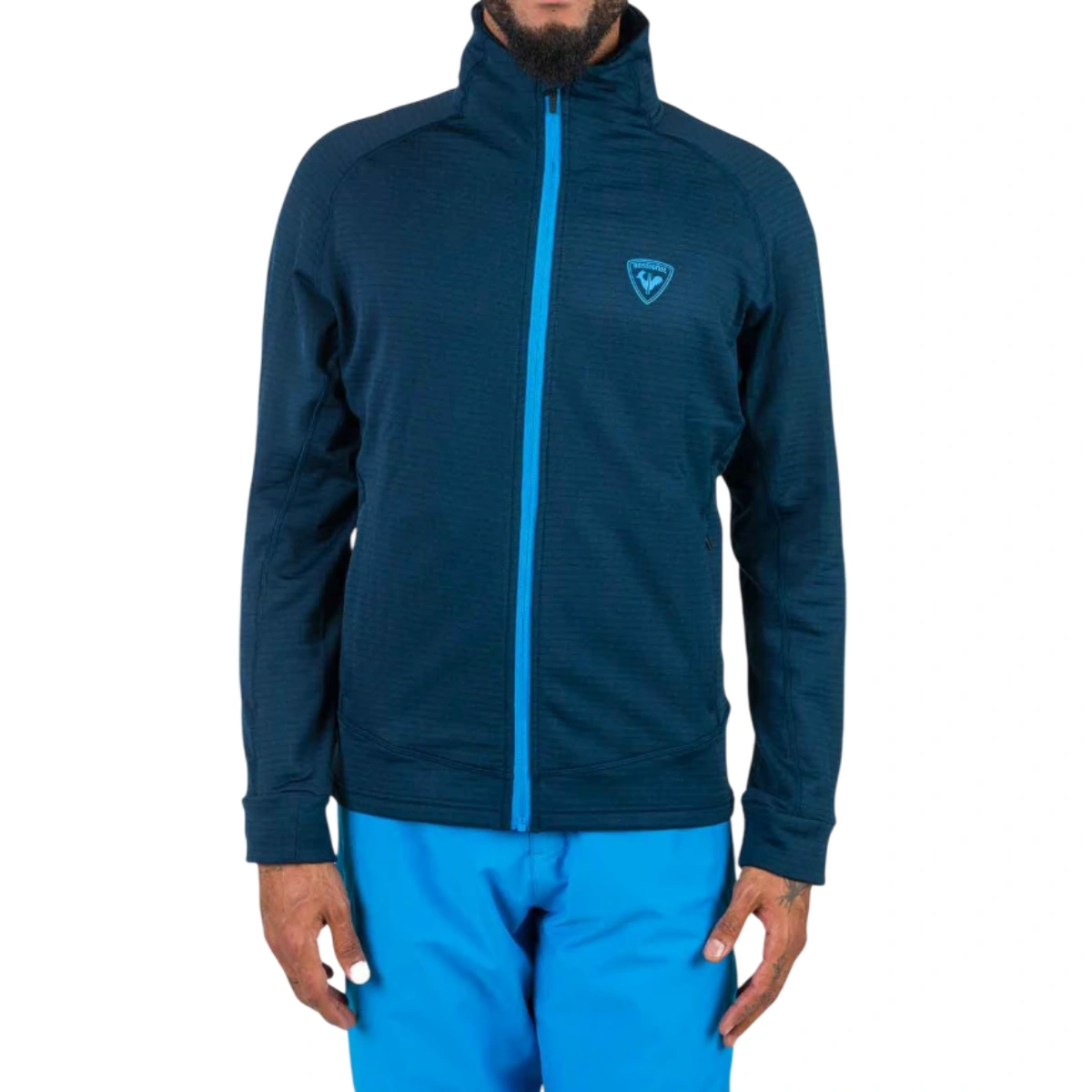 Jachetă Rossignol Blackside Fleece FZ Mns dark navy (Mărime: L)