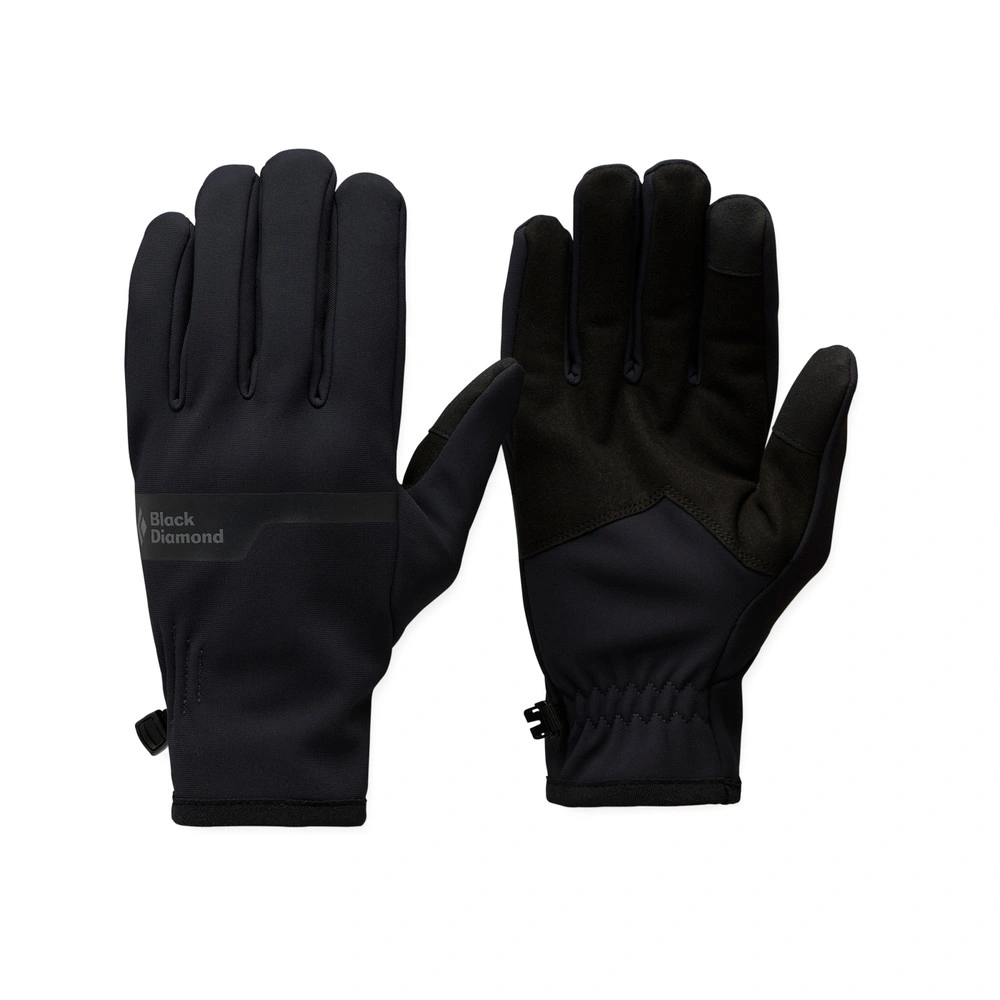 Перчатки Black Diamond Everyday Softshell Black (Размер перчаток: S)