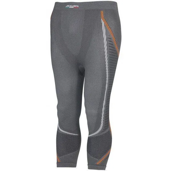 Pantaloni termici Accapi Ergoracing 3/4 Mns anthracite/orange (Mărime: M/L)