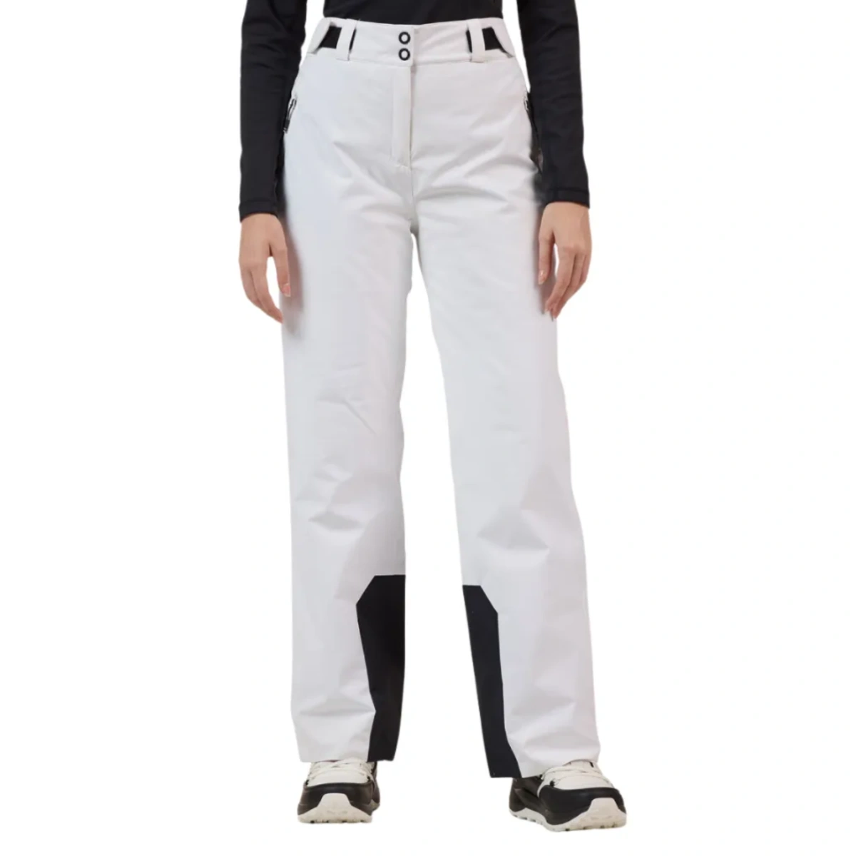 Pantaloni schi Rossignol Strawpile Wmn (Mărime: L; Culoare: white)
