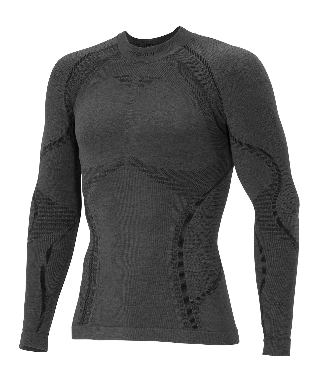 Tricou termic Accapi Ergowool LS Mns iron/black (Mărime: XS/S) Tricou termic Accapi Ergowool LS Mns iron/black (Mărime: XS/S)