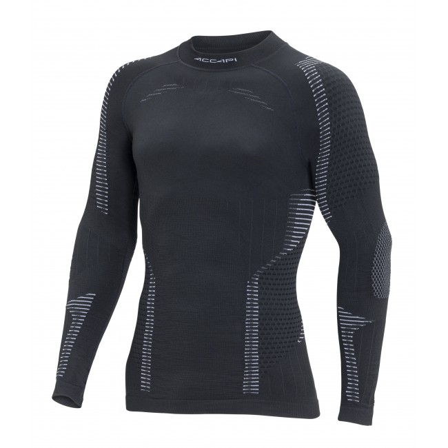 Tricou termic Accapi Ergoracing LS Mns Anthracite/Black (Mărime: XS/S) Tricou termic Accapi Ergoracing LS Mns Anthracite/Black (Mărime: XS/S)