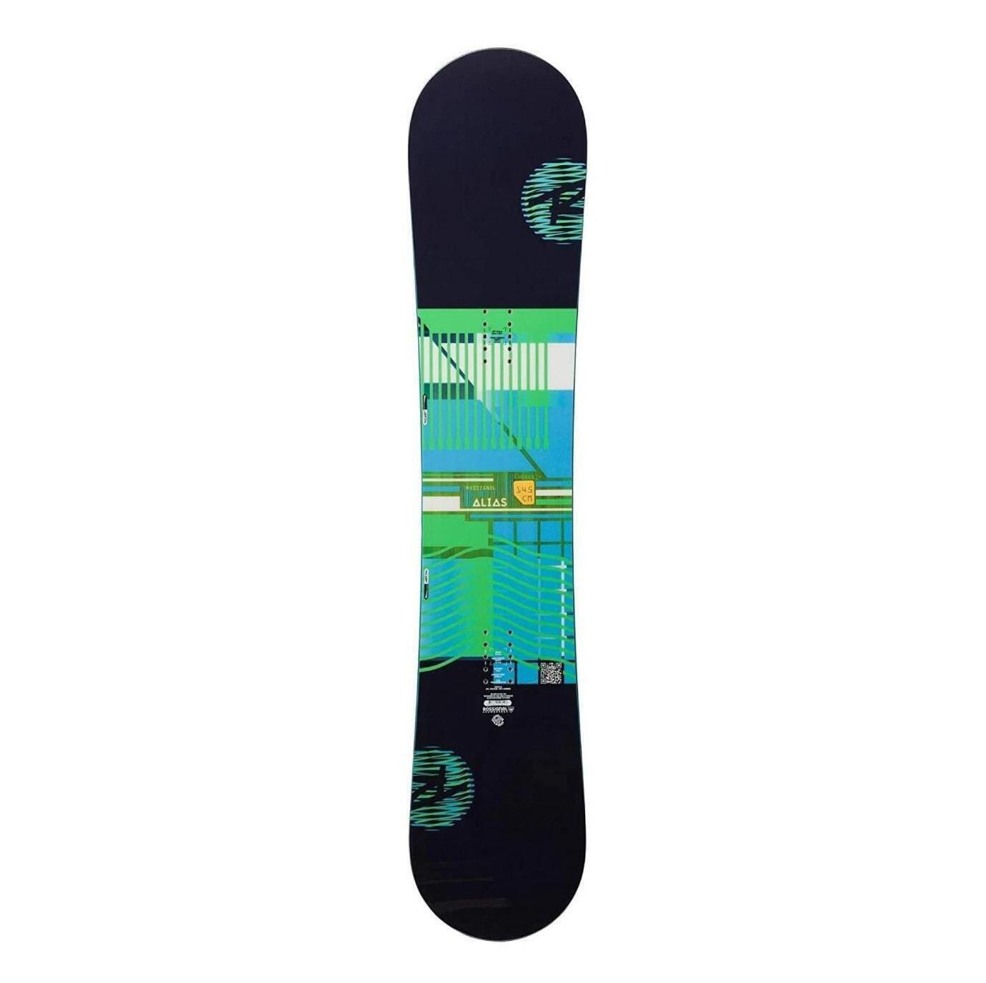 Snowboard Rossignol Alias + Battle RGI0017 B and W M/L (Lungime snowboard: 145)
