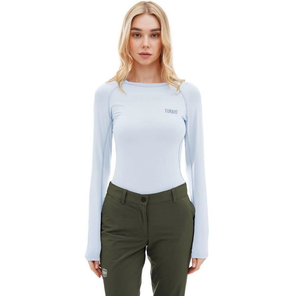 Tricou termic Turbat Hike Lite LS Wmn glacier gray (Mărime: L)