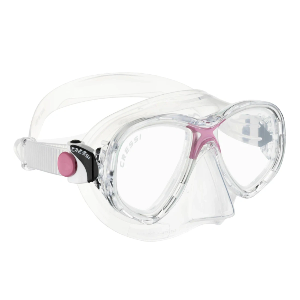 Mască Cressi-Sub Marea JR (Culoare: clear/pink)