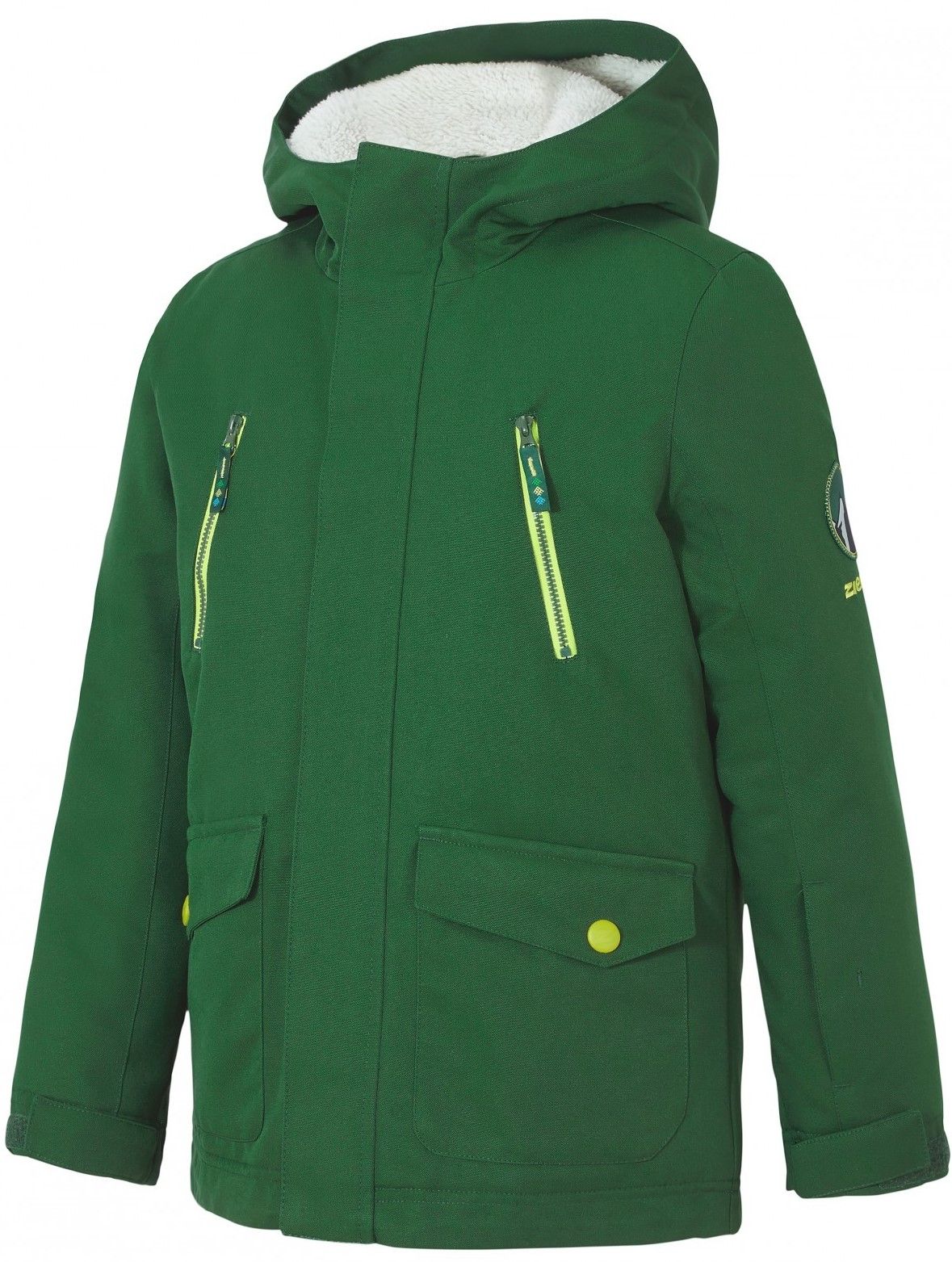 Куртка Ziener Abudo JR forest green stru (Детская одежда: 128)