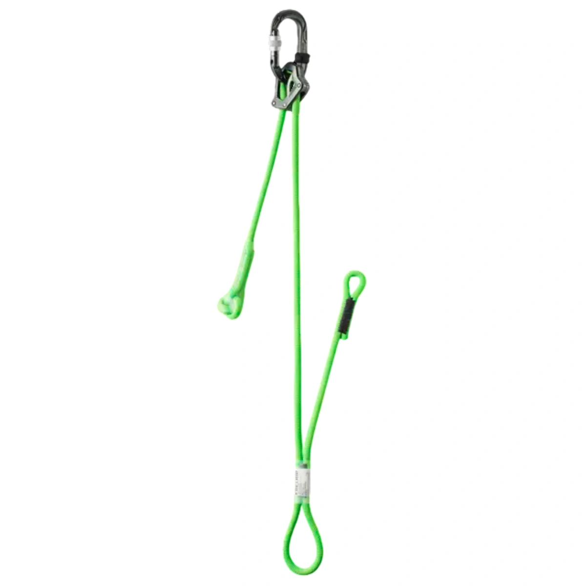 Самостраховка регулируемая двойная Edelrid Switch Double Adjust (120cm/45cm) (Цвет: neon green) Самостраховка регулируемая двойная Edelrid Switch Double Adjust (120cm/45cm) (Цвет: neon green)