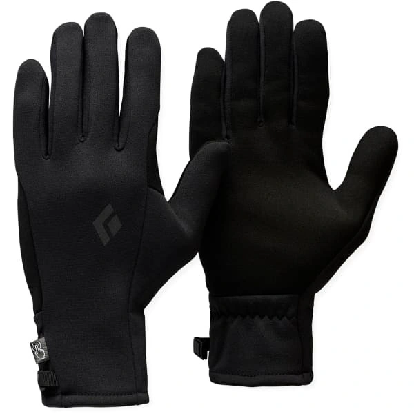 Перчатки Black Diamond Midweight Screentap Liners black (Размер перчаток: XS)