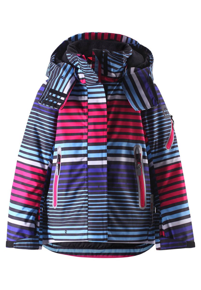 Geacă de schi Reimatec Roxana JR raspberry pink blue (Mărime îmbrăcăminte copii: 128)