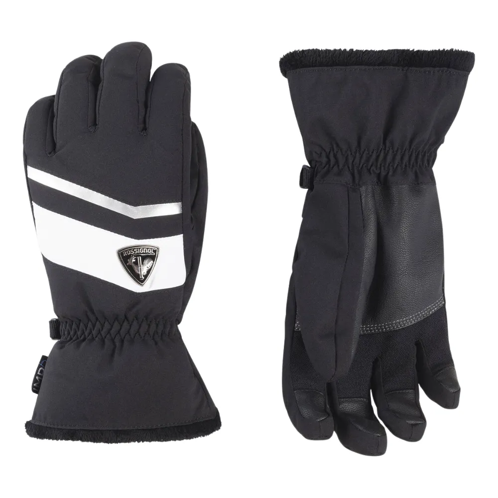 Mănuși schi Rossignol New Piste black (Mărime mănuși: S)