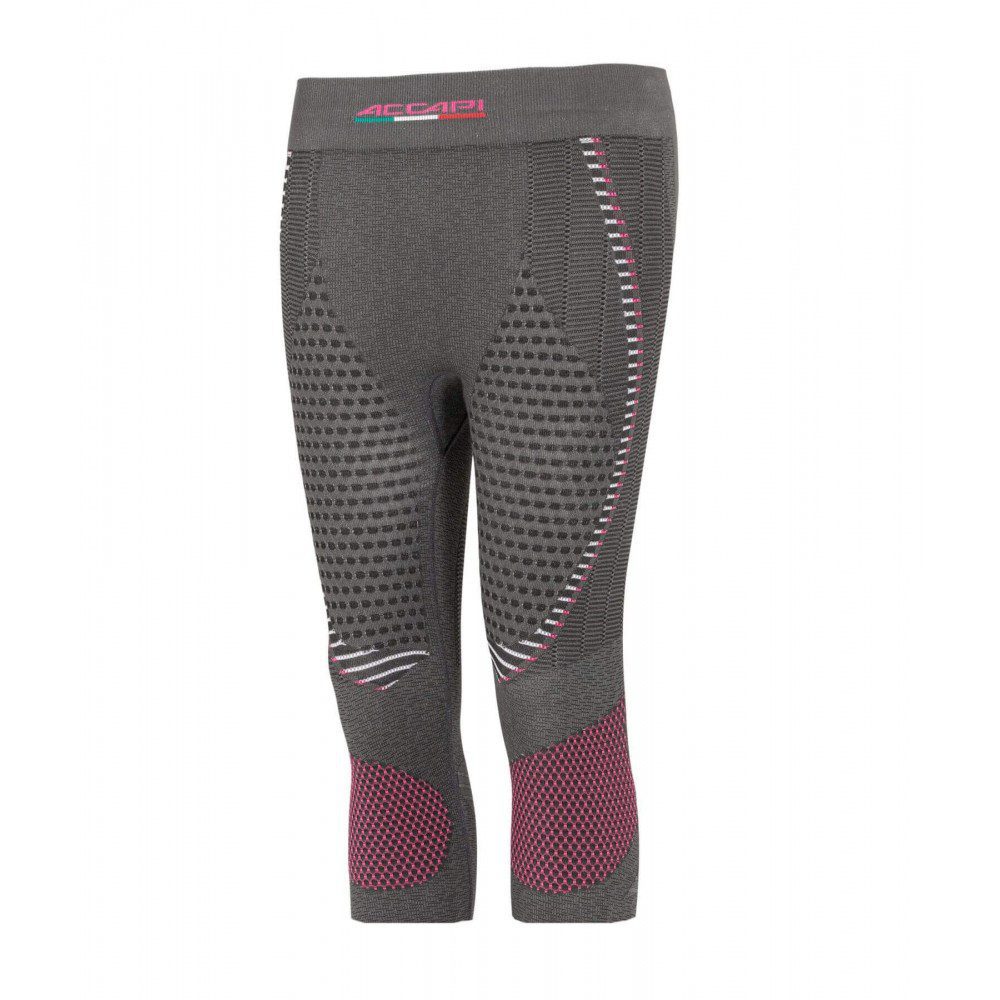 Pantaloni termici Accapi Ergoracing 3/4 Wmn anthracite/black (Mărime: M/L)