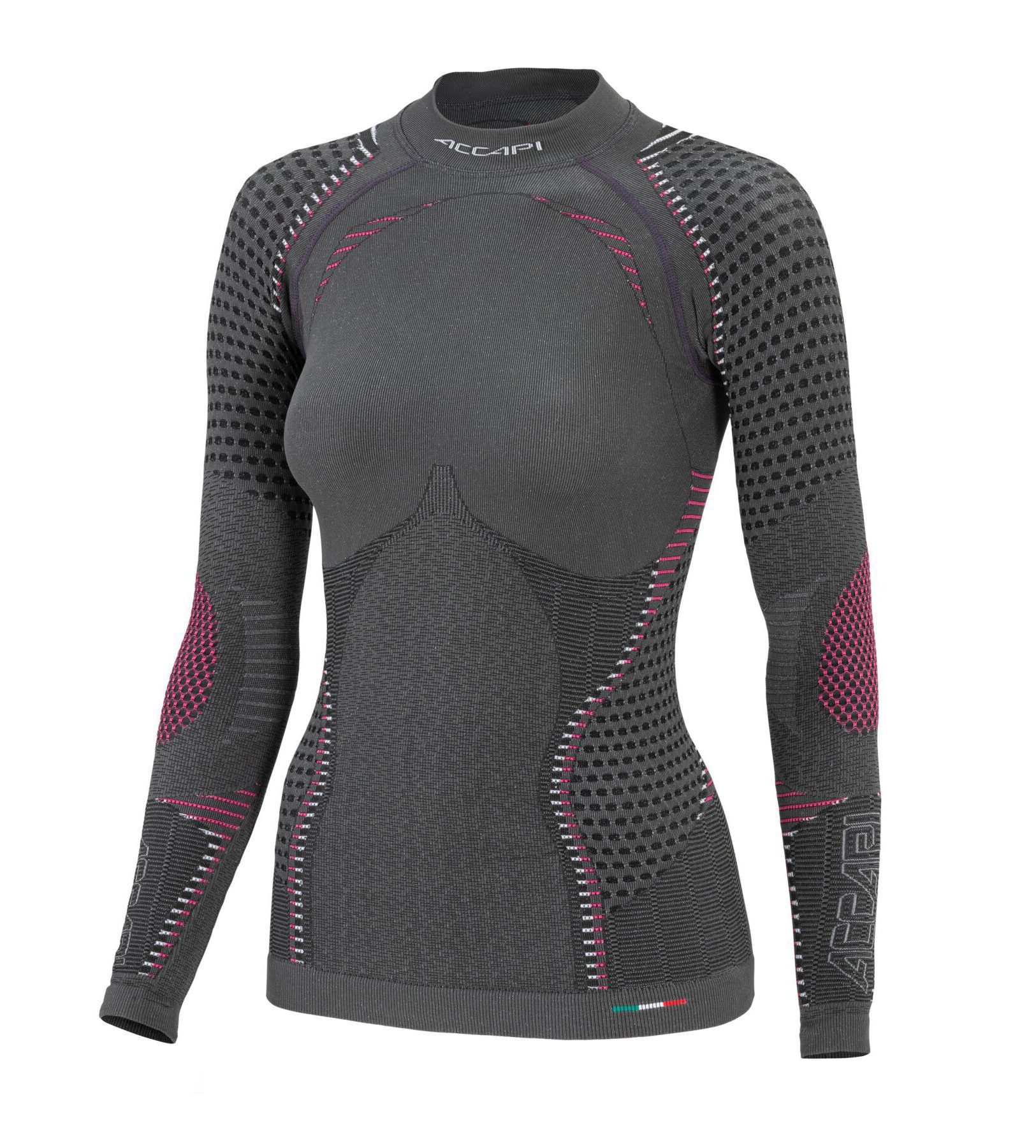 Tricou termic Accapi Ergoracing LS Wmn Anthracite/Black (Mărime: XL/XXL) Tricou termic Accapi Ergoracing LS Wmn Anthracite/Black (Mărime: XL/XXL)