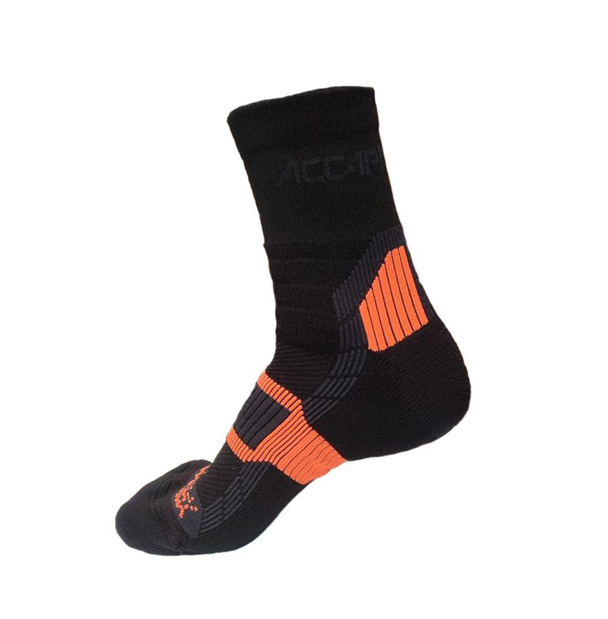 Șosete Accapi Running black/orange (Mărime șosete: 39-41) Șosete Accapi Running black/orange (Mărime șosete: 39-41)
