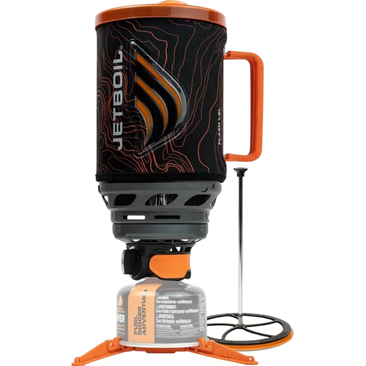Arzător Jetboil Flash 1.8L JavaKit Topo Arzător Jetboil Flash 1.8L JavaKit Topo