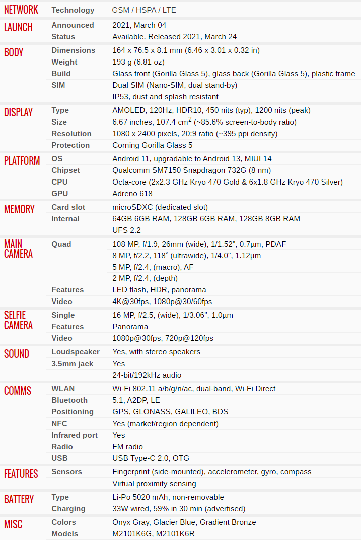 Telefon Xiaomi RedMi Note 10 Pro 6/128 GB Bronze