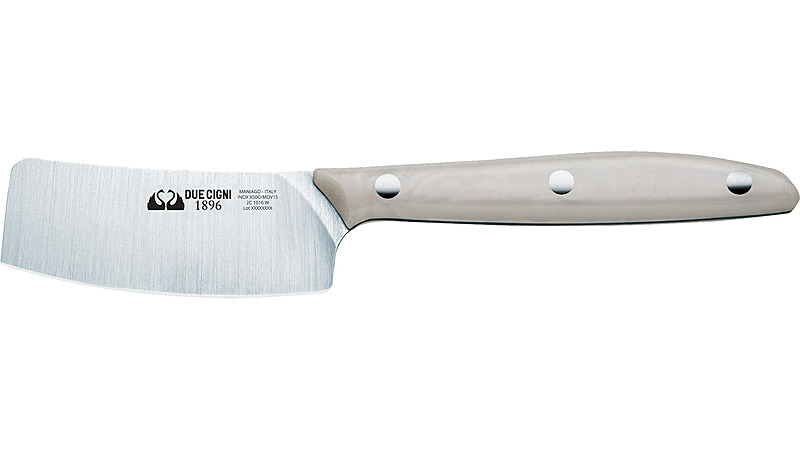 Нож 2c 1016 w fox due cigni coltello formaggio morbido linea 1896, lama cm 7,5