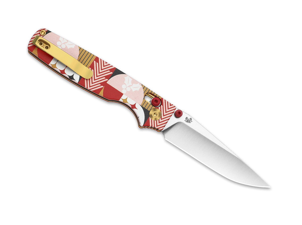 Складной нож Boker Kizer Original 2 14C28N Christmas Gift Wrap Pattern 01KI640 Складной нож Boker Kizer Original 2 14C28N Christmas Gift Wrap Pattern 01KI640