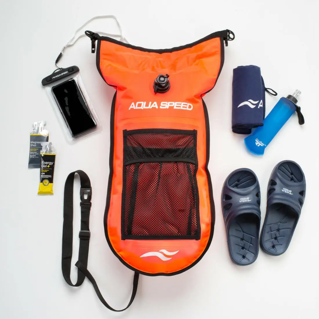 Flotator de înot în ape deschise AQUA SPEED Swim Buoy + Pocket 37x72cm col.75 SKU 63230 Flotator de înot în ape deschise AQUA SPEED Swim Buoy + Pocket 37x72cm col.75 SKU 63230