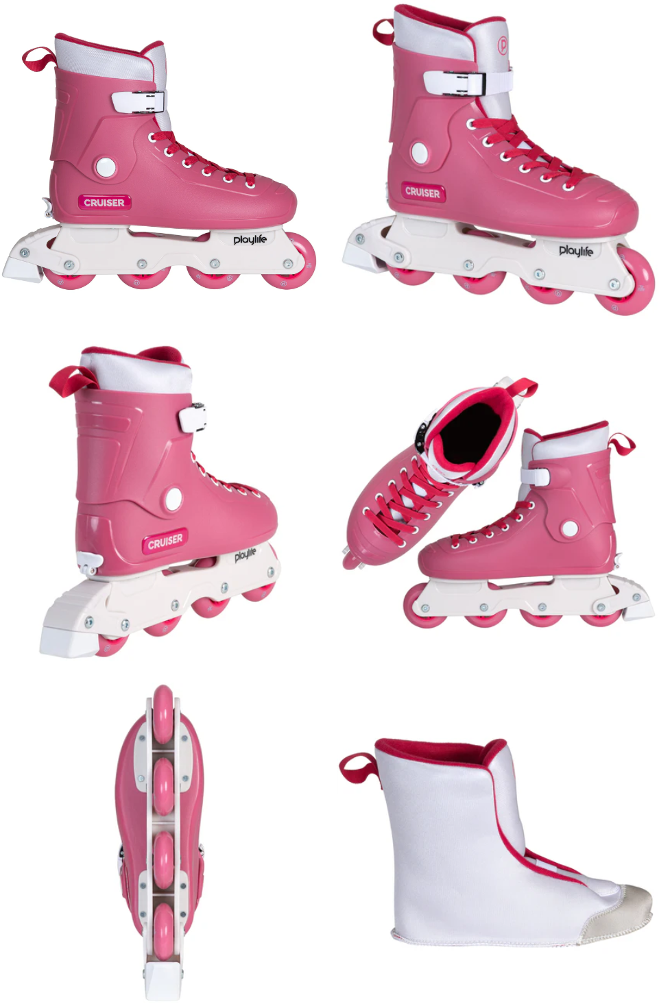 880354 Playlife Kids Cruiser Pink Size 31-34