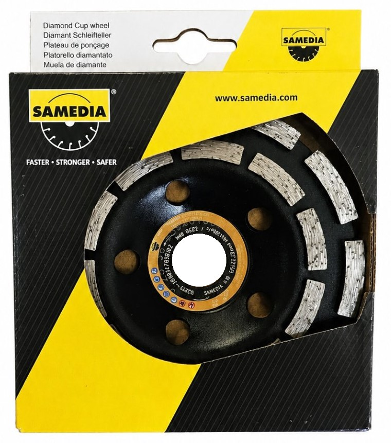 Disc cupa diamantata STB 180x22.23 segment dubllu Samedia Disc cupa diamantata STB 180x22.23 segment dubllu Samedia
