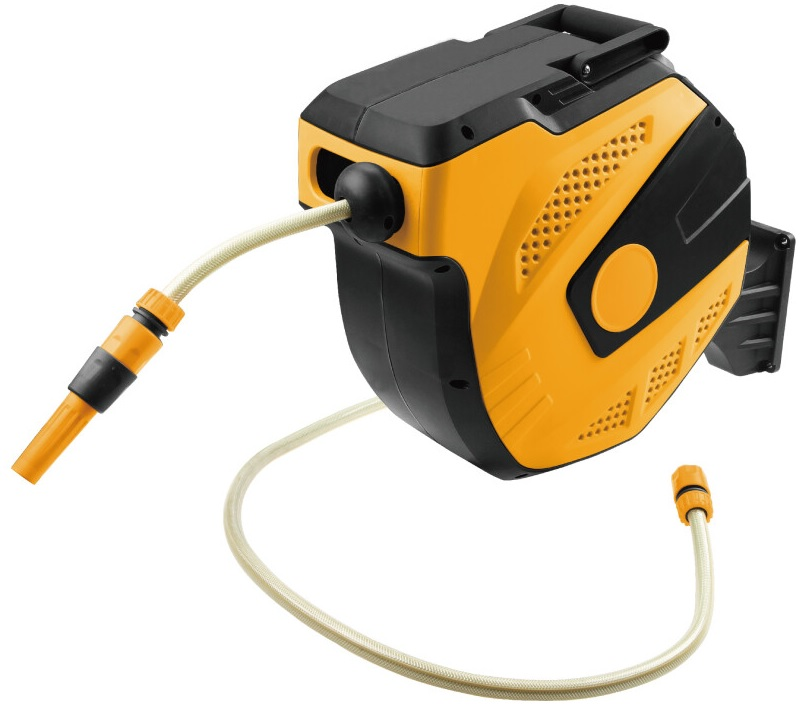 Furtun pentru gradina cu rola automata 1/2 15m Tolsen