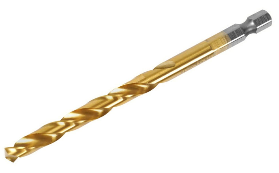 Burghiu pentru metal HSS-M2 5.0mm coada HEX Tolsen