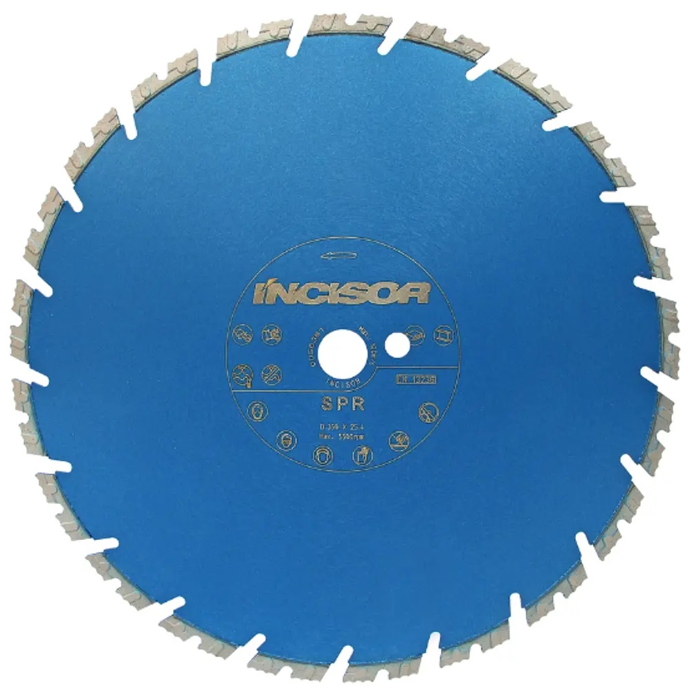 Disc diamantat p/u beton armat 350x25.4 Incisor Carbodiam