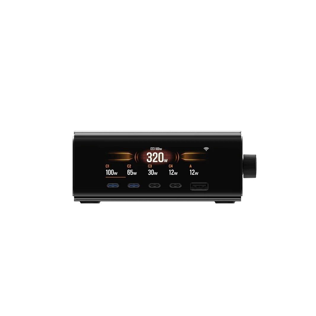 Incarcator de masa EcoFlow RAPID Pro / 320W / 6-in-1 Incarcator de masa EcoFlow RAPID Pro / 320W / 6-in-1