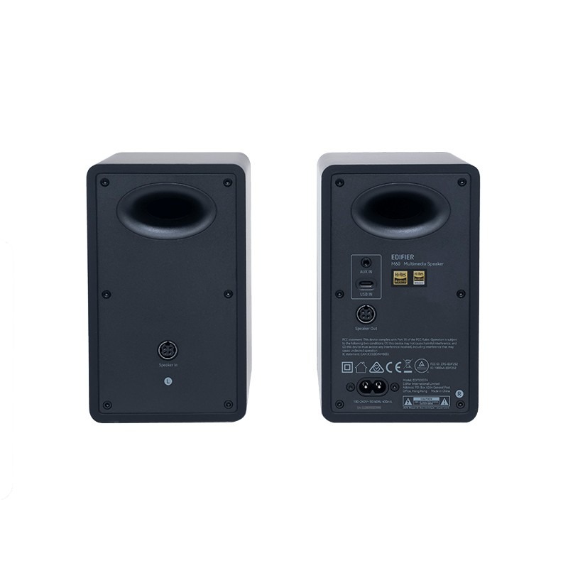 Колонки Edifier M60 Black/ 66W RMS/ Bluetooth/ 3.5mm AUX/ USB-C audio inputs Колонки Edifier M60 Black/ 66W RMS/ Bluetooth/ 3.5mm AUX/ USB-C audio inputs