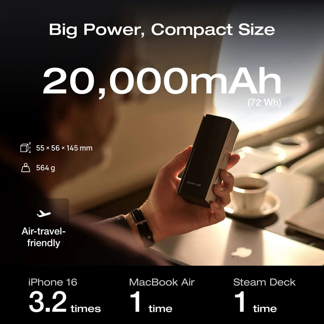 Power Bank EcoFlow Rapid Pro/ 20.000 mAh Power Bank EcoFlow Rapid Pro/ 20.000 mAh