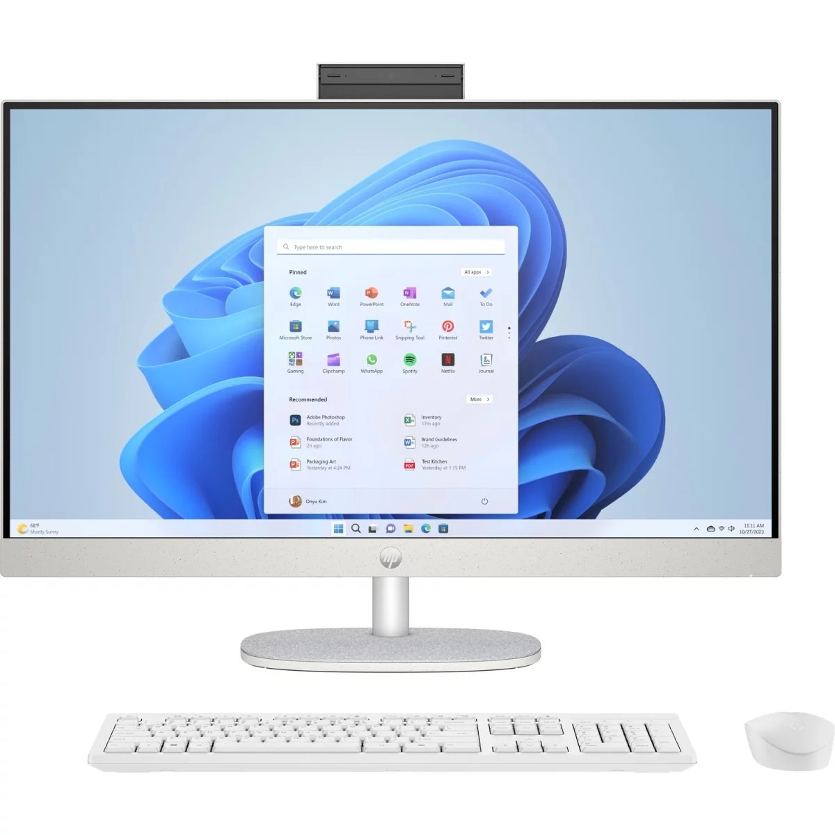 Моноблок 27.0” HP 27-cr1031ci / Intel Core Ultra 7 155U / 16GB / 512GB SSD / Shell White Моноблок 27.0” HP 27-cr1031ci / Intel Core Ultra 7 155U / 16GB / 512GB SSD / Shell White
