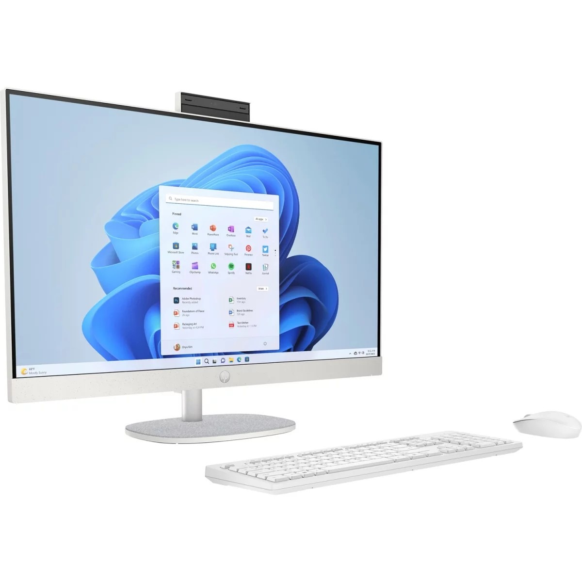 Моноблок 27.0” HP 27-cr1031ci / Intel Core Ultra 7 155U / 16GB / 512GB SSD / Shell White Моноблок 27.0” HP 27-cr1031ci / Intel Core Ultra 7 155U / 16GB / 512GB SSD / Shell White