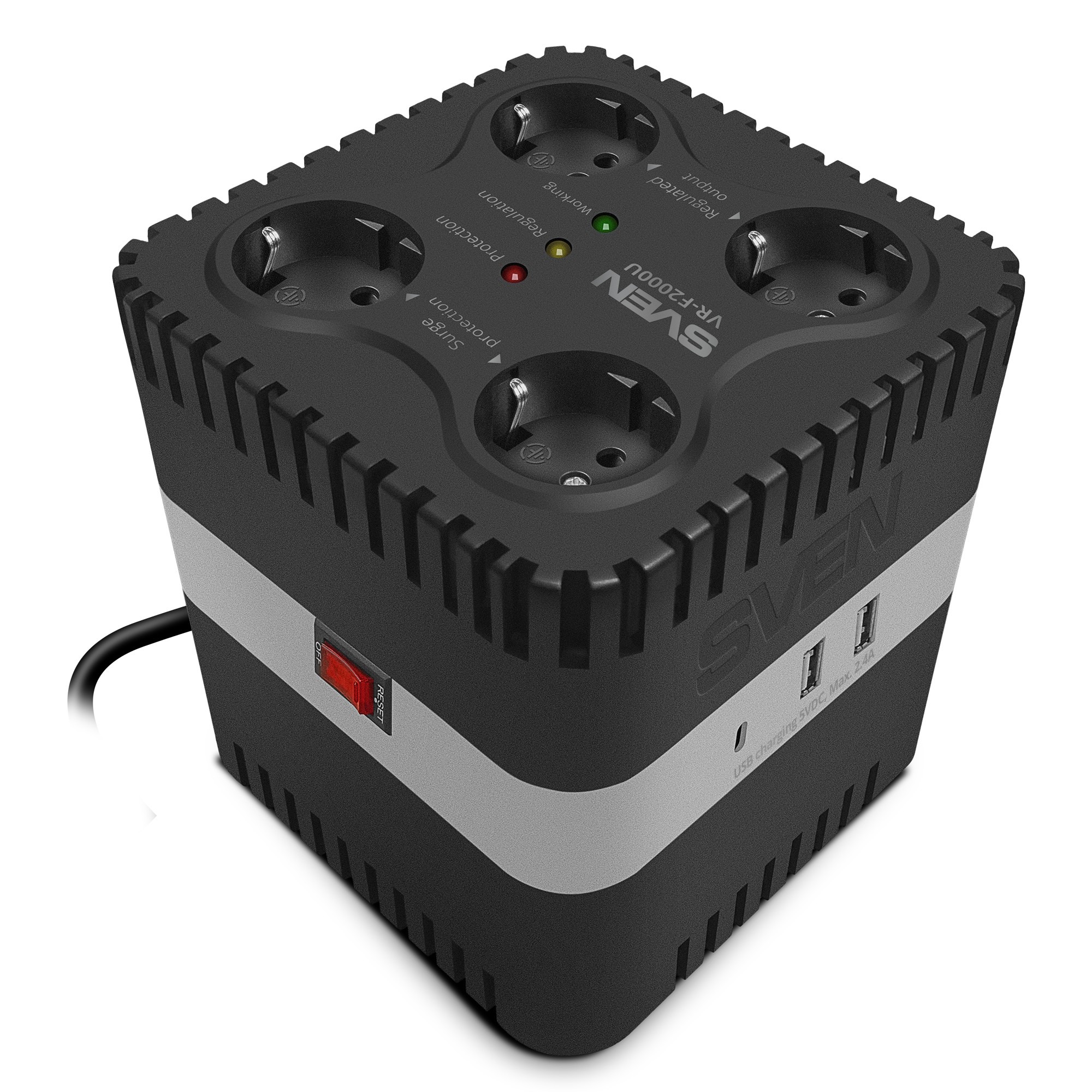 Stabilizator SVEN VR-F2000U/ 530W Stabilizator SVEN VR-F2000U/ 530W