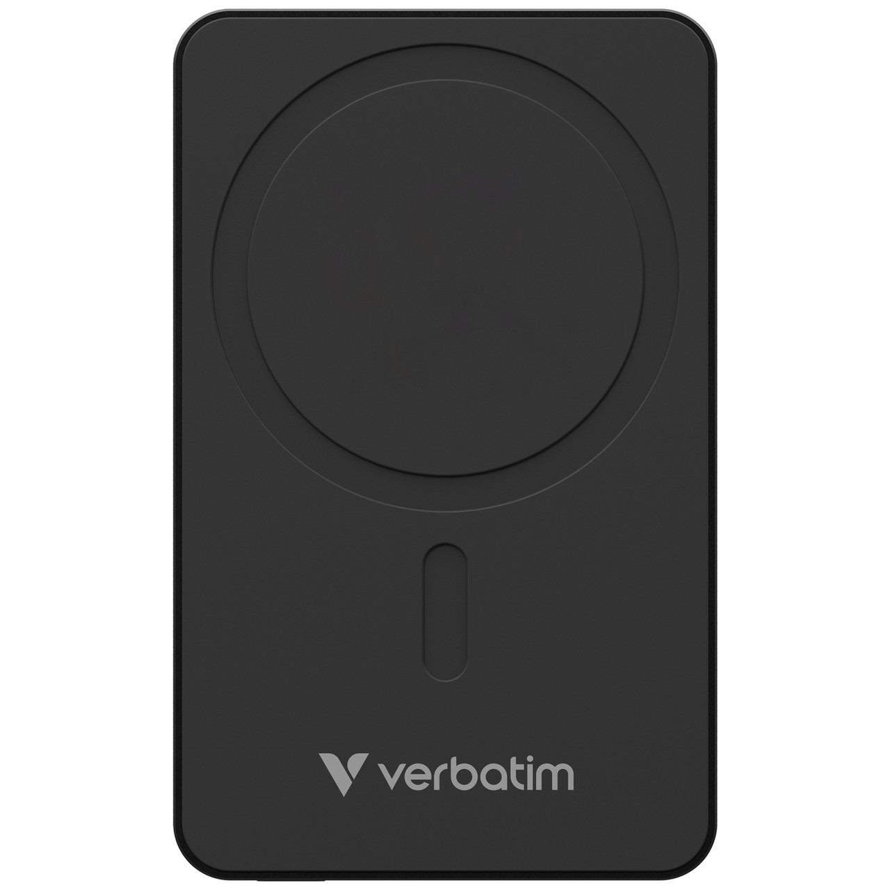 Магнитный беспроводной пауэрбанк Verbatim Charge'n'Go Essentials / 10000 mAh / Black Магнитный беспроводной пауэрбанк Verbatim Charge'n'Go Essentials / 10000 mAh / Black