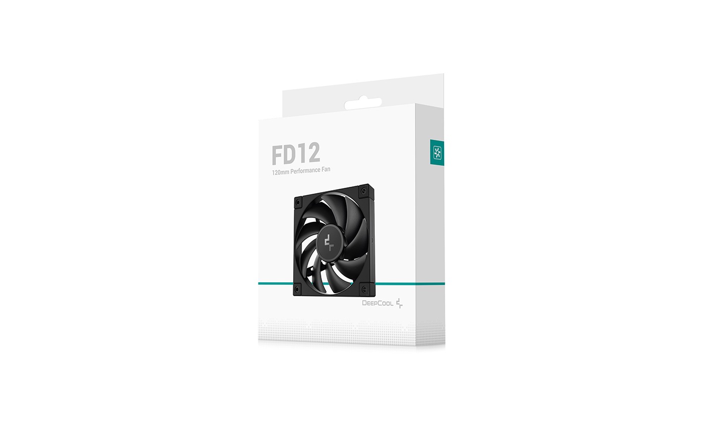 Кулер для корпуса DEEPCOOL FD12/ 120mm/ 400~2050 RPM/ Кулер для корпуса DEEPCOOL FD12/ 120mm/ 400~2050 RPM/