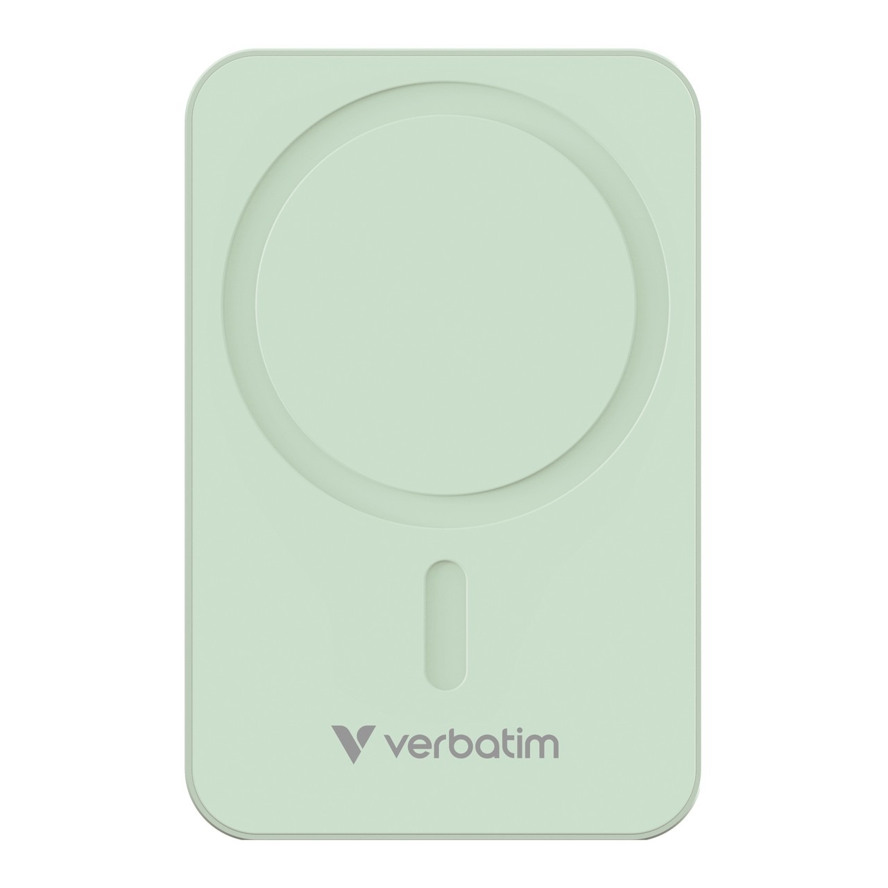 Магнитный беспроводной пауэрбанк Verbatim Charge'n'Go Essentials / 20000 mAh / Green Магнитный беспроводной пауэрбанк Verbatim Charge'n'Go Essentials / 20000 mAh / Green